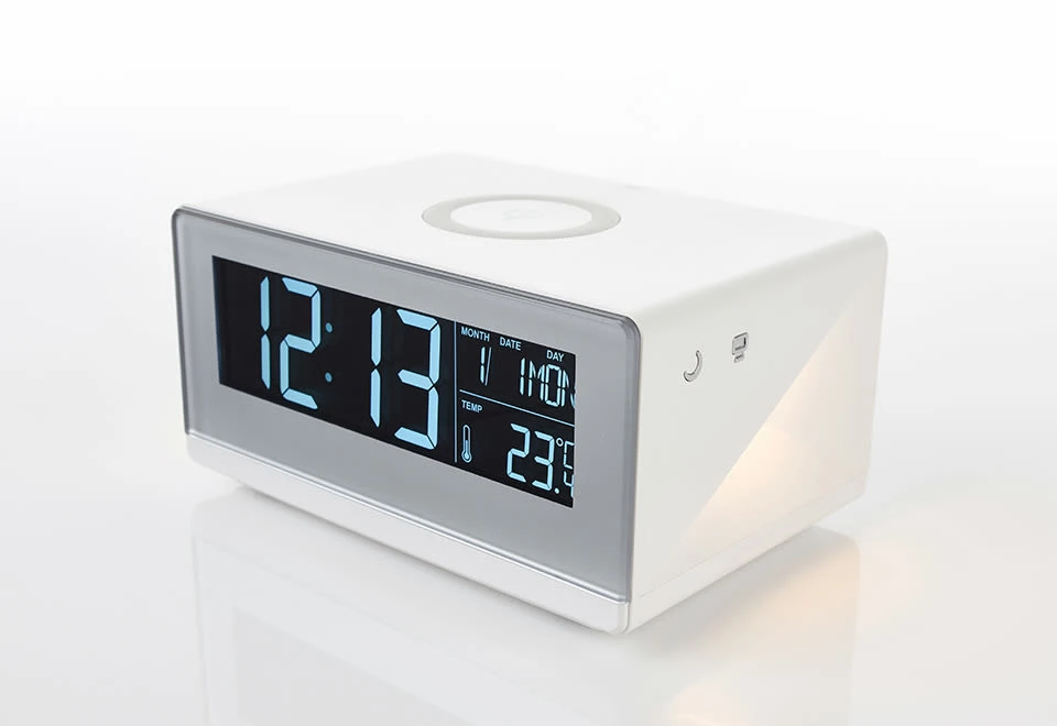 Deals π Wireless Charging Alarm Clock by Sharper Image 𧨠7 Deals π Wireless Charging Alarm Clock by Sharper Image 𧨠- Image 7