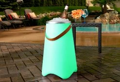 Flash Sale 😀 Lighted Wine Bucket and Speaker by The World Trade Corporation 🧨