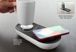 Brand new 😍 Heating/Cooling Beverage Base with Wireless Charging by Truffle, LLC ✔️