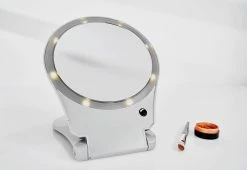 Hot Sale π 10X Lighted Folding Travel Mirror by Floxite Company, Inc. π 9 Hot Sale π 10X Lighted Folding Travel Mirror by Floxite Company, Inc. π -Cheap Home Store 207241 z5