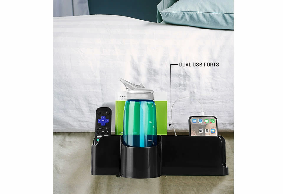 Discount βοΈ Deluxe Bedside Organizer by Winding Hills Designs π 1 Discount βοΈ Deluxe Bedside Organizer by Winding Hills Designs π