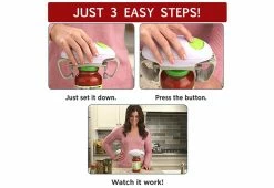 Budget 🤩 One Touch Jar Opener by E. Mishon & Sons/Emson 🎉 -Cheap Home Store 207499 z3