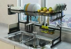 Buy 😀 Space Saving Dish Rack by eModern Décor, Inc. 🤩 -Cheap Home Store 207527 z3