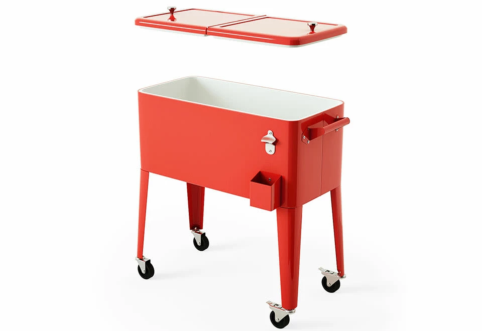 Discount π― Retro Patio Cooler Cart by GoPlus (Costway) β¨ 17 Discount π― Retro Patio Cooler Cart by GoPlus (Costway) β¨ - Image 17