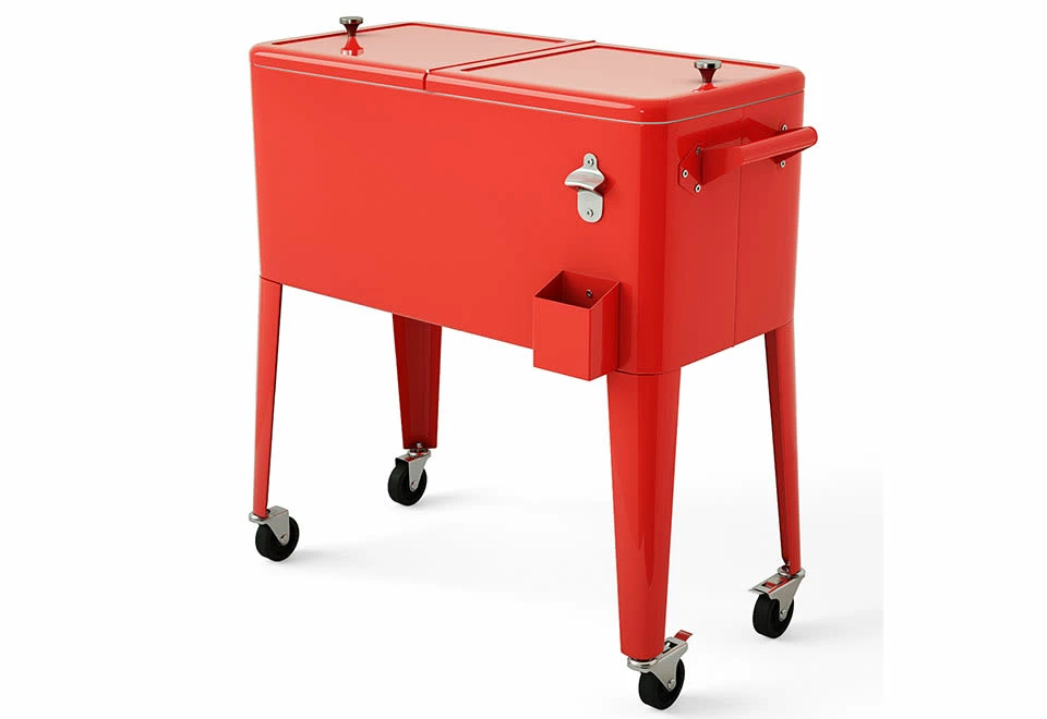Discount π― Retro Patio Cooler Cart by GoPlus (Costway) β¨ 7 Discount π― Retro Patio Cooler Cart by GoPlus (Costway) β¨ - Image 7