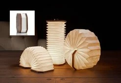 Budget π€© Foldable Accordion Lamp by Gingko Design Ltd. π