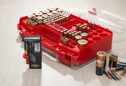 Hot Sale 😍 Ultimate Battery Organizer by Ontel Products ✨