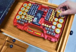 Hot Sale 😍 Ultimate Battery Organizer by Ontel Products ✨ -Cheap Home Store 207737 z7