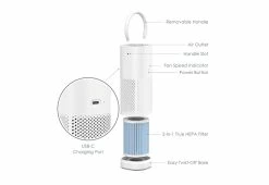 Coupon 🛒 Mini Portable Air Purifier by Bear Down Brands, LLC 🤩 -Cheap Home Store 207783 z4
