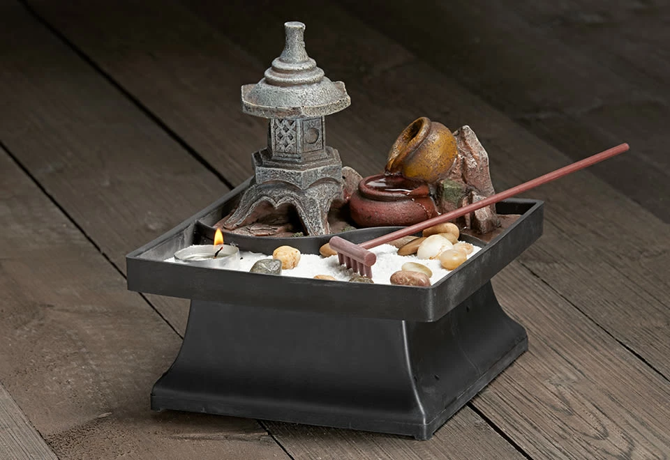 New π Deluxe Desktop Zen Garden by Relaxus Products, Ltd. π 1 New π Deluxe Desktop Zen Garden by Relaxus Products, Ltd. π