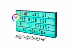 Buy 🥰 Light Up Marquee Box by Amped & Collection Inc. dba Amped & Co 👍 -Cheap Home Store 207863 z3