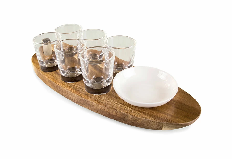 Discount π Deluxe Shot Glass Tray Set by Picnic Time, Inc. π 3 Discount π Deluxe Shot Glass Tray Set by Picnic Time, Inc. π - Image 3