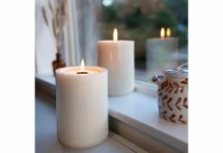 Cheap 😀 Remote Controlled Real Flame Candle by LuDela, PBC ❤️