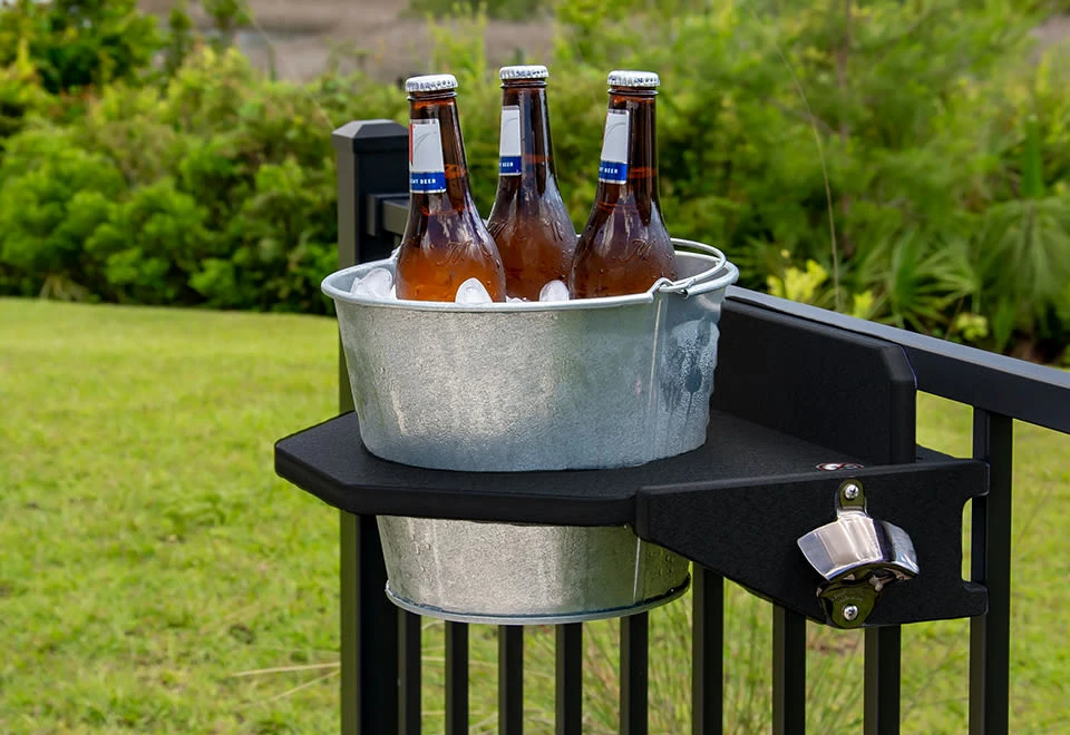 Promo π Patio Rail Beverage Caddy by Balconista, LLC π€© 1 Promo π Patio Rail Beverage Caddy by Balconista, LLC π€©