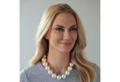 New ❤️ Cooling Pearl Necklace by Hot 👧 Girls Pearls , LLC 🔥 -Cheap Home Store 208132 z3