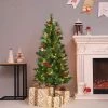 Discount 🛒 LED 🎄 Christmas Tree with Red Berries Pine Cones by GoPlus (Costway) 🔥