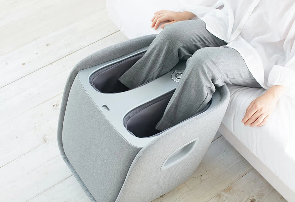 Flash Sale ✨ Foot and Calf Massaging Ottoman by Johnson Health Tech Trading inc ⭐ 1 Flash Sale ✨ Foot and Calf Massaging Ottoman by Johnson Health Tech Trading inc ⭐