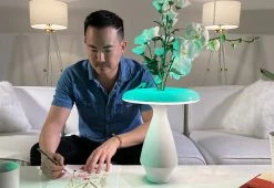 Buy 😀 LED Ceramic Flower Vase by Heron Elite Inc ✔️ -Cheap Home Store 208297 z3