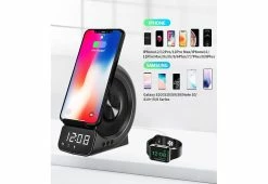 Flash Sale ✔️ Wireless Charging Stand and Speaker by Beauty Ko LLC ⭐ -Cheap Home Store 208354 z5