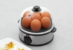 Discount ⌛ Stainless Steel Easy Egg Cooker by MAXI-MATIC, USA 🤩