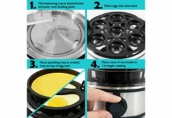 Discount ⌛ Stainless Steel Easy Egg Cooker by MAXI-MATIC, USA 🤩 -Cheap Home Store 208417 z3