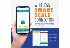 Outlet 🛒 Bluetooth Propane Scale by Flame King 🔥 -Cheap Home Store 208450 z3