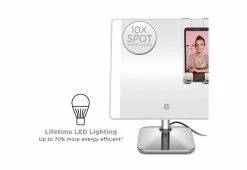 Best deal 😍 LED Social Media Mirror by Conair (Personal Care Division) 💯 -Cheap Home Store 208498 z6