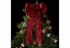 New ⭐ Cordless Light-Up Holiday Ribbon by LCM Direct ❤️ -Cheap Home Store 208538 z3
