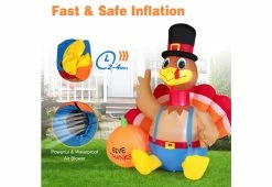 Coupon 🤩 6-Ft. Inflatable Turkey by GoPlus (Costway) ✨ -Cheap Home Store 208695 z5