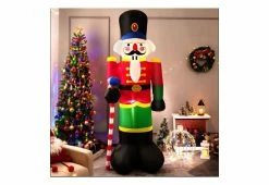 Brand new ⭐ 8-Ft. Inflatable Nutcracker Soldier by Costway 🛒 -Cheap Home Store 208727 z7