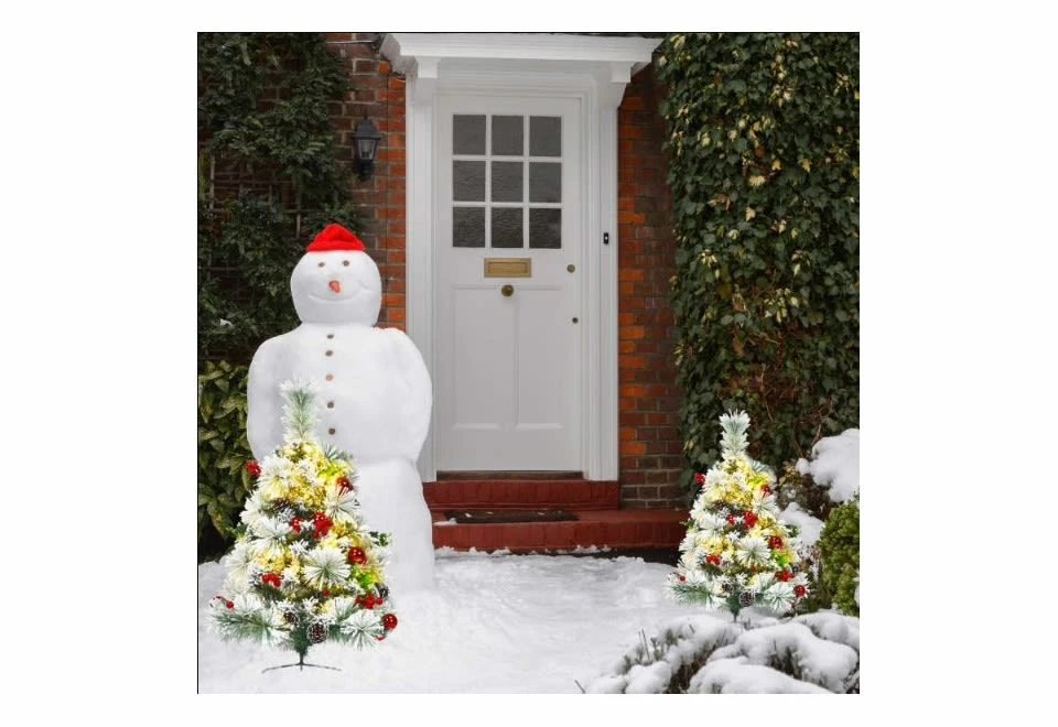 Best Pirce π 24” Cordless Prelit π Christmas Trees (Set of 2) by Costway β 2 Best Pirce π 24” Cordless Prelit π Christmas Trees (Set of 2) by Costway β - Image 2