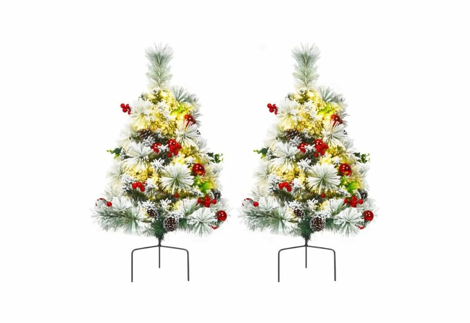Best Pirce π 24” Cordless Prelit π Christmas Trees (Set of 2) by Costway β 3 Best Pirce π 24” Cordless Prelit π Christmas Trees (Set of 2) by Costway β - Image 3